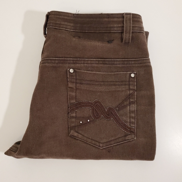 die fie Denim - Die Fie Brown Stretch Jeans 36